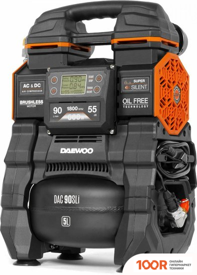 Компрессор Daewoo Power DAC 90S LI (С 2-МЯ АКБ) (74518)