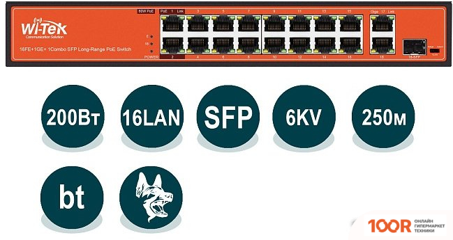 Wi-Tek WI-PS518G (V3) (74314)