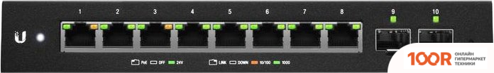 Ubiquiti EDGESWITCH X FIBER ES-10XP (74259)