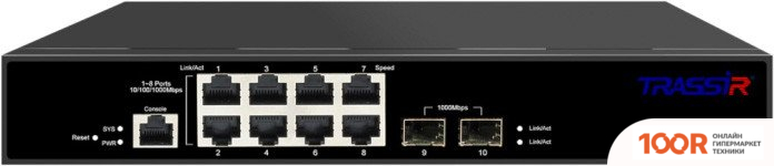 TRASSIR TR-NS24102S-120-8POE (74239)