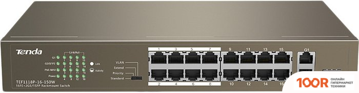Tenda TEF1118P-16-150W (74114)