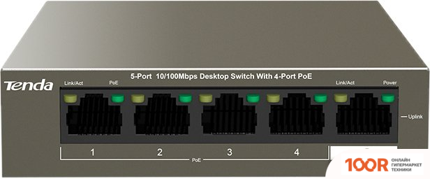 Tenda TEF1105P-4-38W (74105)