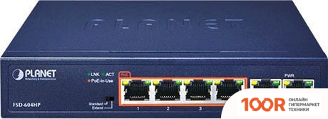 PLANET FSD-604HP (73989)