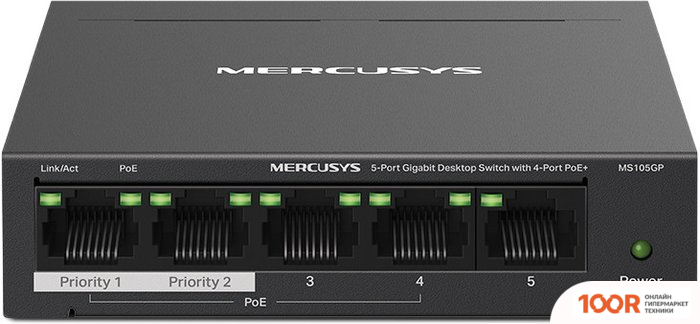 Mercusys MS105GP (73913)