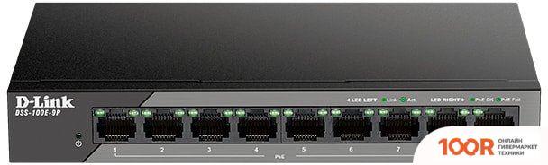 D-Link DSS-100E-9P/A1A (73623)