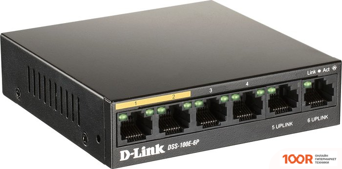 D-Link DSS-100E-6P/A1A (73622)