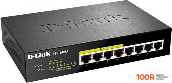 D-Link DGS-1008P/F1A (73459)