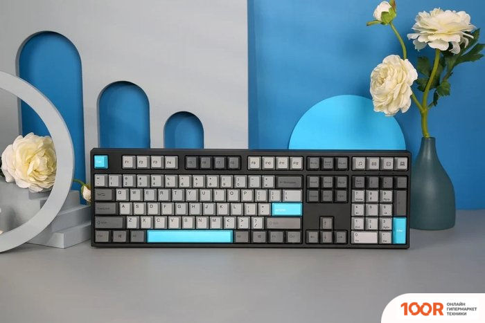 Клавиатура Varmilo VPT108 MOONLIGHT (KAILH PRESTIGE SILENT, НЕТ КИРИЛЛИЦЫ) (73192)