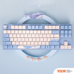 Клавиатура Varmilo VPE108 CHANG'E (KAILH PRESTIGE SILENT, НЕТ КИРИЛЛИЦЫ, ЯПОНСКАЯ РАСКЛАДКА) (73183)