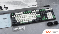 Клавиатура Varmilo VEM108 PANDA R2 (EC ROSE V2, НЕТ КИРИЛЛИЦЫ) (73170)
