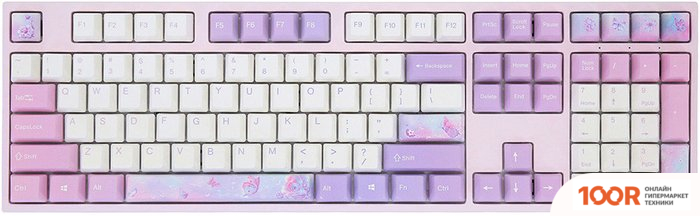 Клавиатура Varmilo VEM108 DREAMS ON BOARD (EC ROSE V2, НЕТ КИРИЛЛИЦЫ) (73167)