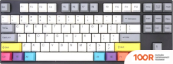 Клавиатура Varmilo VED87 V2 DUAL MODE CMYK (CHERRY MX BROWN, НЕТ КИРИЛЛИЦЫ) (73164)