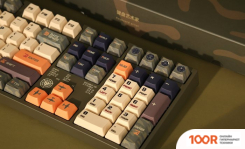 Клавиатура Varmilo VEA108 WARRIOR-SOAR V2 (TTC SPEED GOLD, НЕТ КИРИЛЛИЦЫ) (73155)