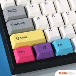 Клавиатура Varmilo VD108 V2 DUAL MODE CMYK (CHERRY MX BROWN, НЕТ КИРИЛЛИЦЫ) (73133)