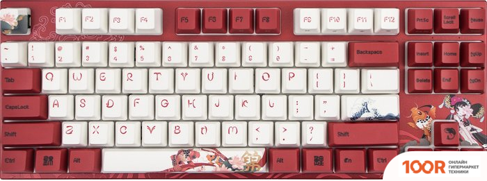 Клавиатура Varmilo VA87M V2 KOI (CHERRY MX SILENT RED, НЕТ КИРИЛЛИЦЫ) (73118)