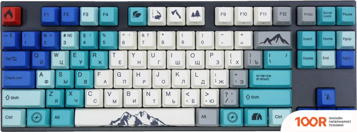 Клавиатура Varmilo VA87 SUMMIT R1 (CHERRY MX RGB BROWN) (73061)