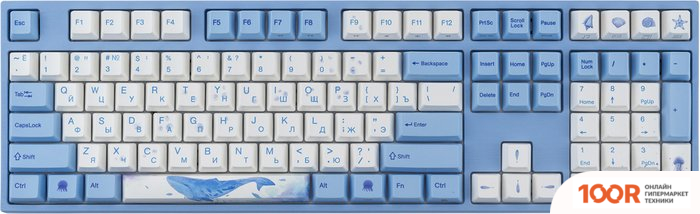 Клавиатура Varmilo VA21M SEA MELODY (CHERRY MX BROWN) (73056)