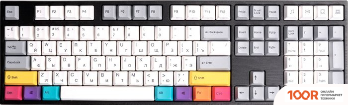 Клавиатура Varmilo VA108M VINTAGE DAYS (CHERRY MX RED) (73048)