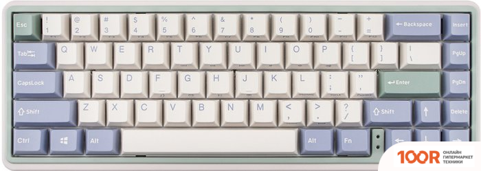 Клавиатура Varmilo MINILO EUCALYPTUS VXB67 (EC V2 VIOLET, НЕТ КИРИЛЛИЦЫ) (73003)