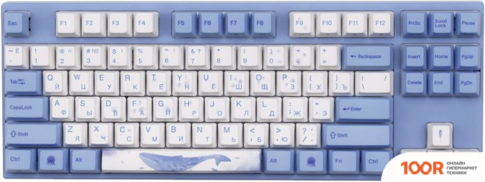 Клавиатура Varmilo MA87M SEA MELODY (EC SAKURA V2) (72990)