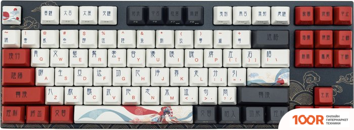 Клавиатура Varmilo MA87M BEIJING OPERA (EC SAKURA V2, НЕТ КИРИЛЛИЦЫ) (72978)