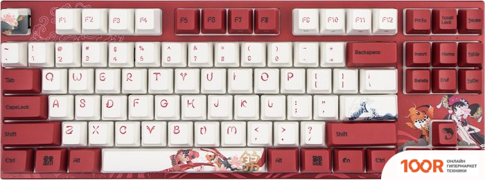 Клавиатура Varmilo MA87 V2 KOI VEM (EC V2 IRIS, НЕТ КИРИЛЛИЦЫ) (72976)