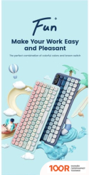 Клавиатура Ugreen FUN+ KU101 ISLAND HOLIDAY (72946)