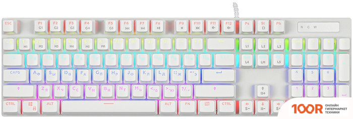 Клавиатура TFN SAIBOT KX-14 (БЕЛЫЙ, OUTEMU BROWN) (72920)