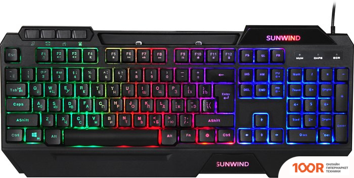 Клавиатура SunWind SW-K515G (72884)