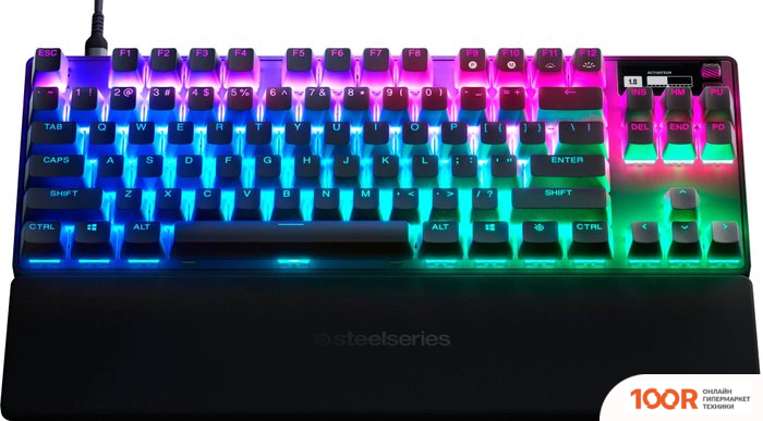 Клавиатура SteelSeries APEX PRO TKL 2023 (НЕТ, КИРИЛЛИЦЫ) (72876)
