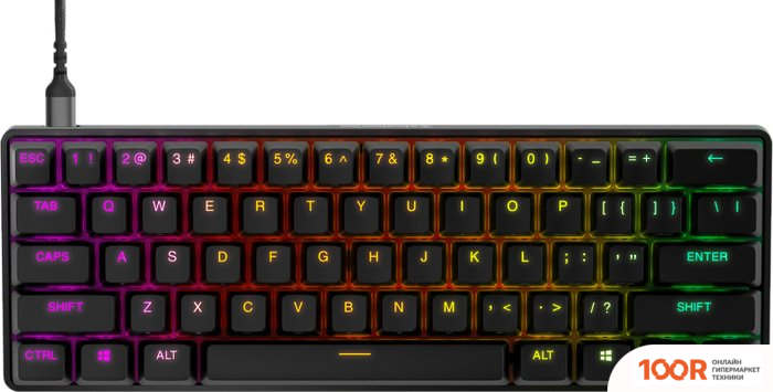 Клавиатура SteelSeries APEX PRO MINI (НЕТ КИРИЛЛИЦЫ) (72874)