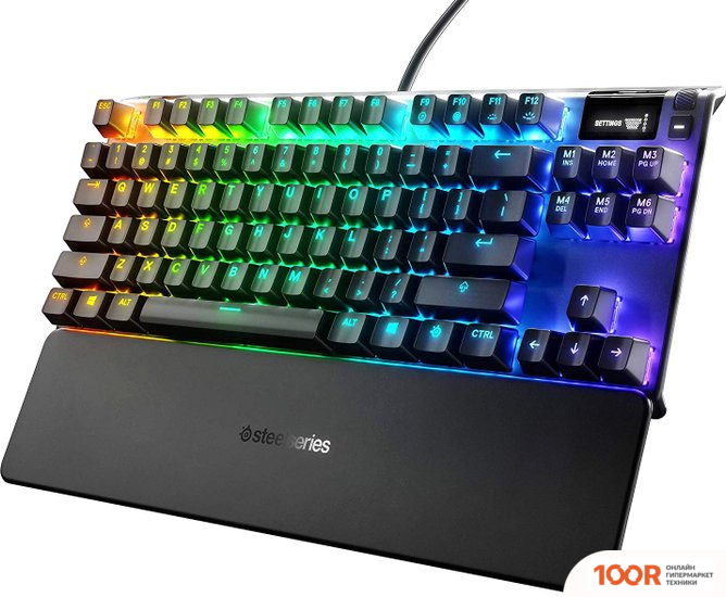 Клавиатура SteelSeries APEX 7 TKL LINEAR RED (НЕТ КИРИЛЛИЦЫ) (72869)