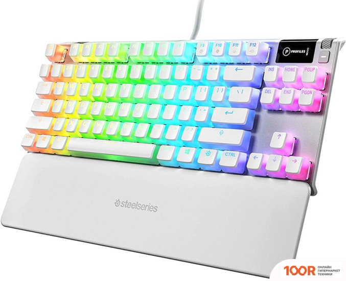 Клавиатура SteelSeries APEX 7 TKL GHOST (НЕТ КИРИЛЛИЦЫ) (72868)