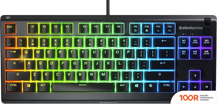 Клавиатура SteelSeries APEX 3 TKL (НЕТ КИРИЛЛИЦЫ) (72863)
