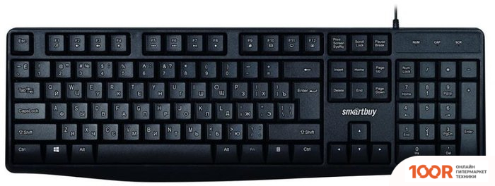 Клавиатура SmartBuy ONE SBK-207US-K (72845)