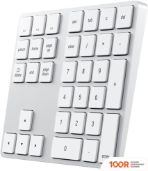 Клавиатура Satechi BLUETOOTH EXTENDED KEYPAD (СЕРЕБРИСТЫЙ) (72818)