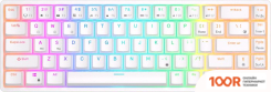 Клавиатура Royal Kludge RKG68 RGB (БЕЛЫЙ, RK RED) (72803)