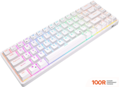 Клавиатура Royal Kludge RKG68 RGB (БЕЛЫЙ, GATERON YELLOW) (72801)