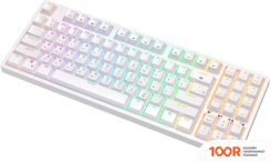 Клавиатура Royal Kludge RK92 RGB (БЕЛЫЙ, RK RED) (72790)