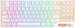 Клавиатура Royal Kludge RK92 RGB (БЕЛЫЙ, RK RED) (72790)