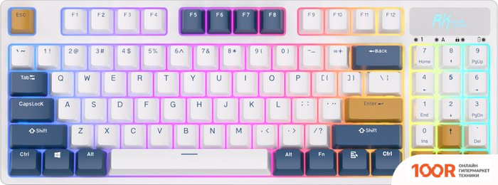 Клавиатура Royal Kludge RK89 RGB KLEIN BLUE (RK LEMON) (72784)