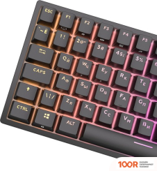 Клавиатура Royal Kludge RK84 ISO RGB (ЧЕРНЫЙ, RK RED) (72774)