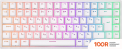 Клавиатура Royal Kludge RK84 ISO RGB (БЕЛЫЙ, RK RED) (72773)