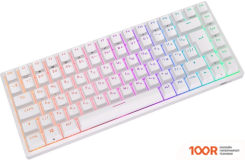 Клавиатура Royal Kludge RK84 ISO RGB (БЕЛЫЙ, RK RED) (72773)