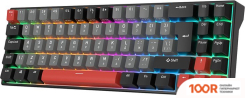 Клавиатура Royal Kludge RK71 ISO RGB (ЧЕРНЫЙ, RK RED) (72767)