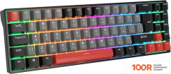Клавиатура Royal Kludge RK71 ISO RGB (ЧЕРНЫЙ, RK RED) (72767)