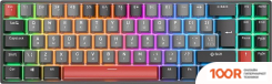 Клавиатура Royal Kludge RK71 ISO RGB (ЧЕРНЫЙ, RK BROWN) (72766)