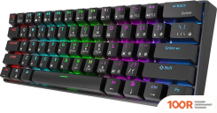 Клавиатура Royal Kludge RK61 RGB (ЧЕРНЫЙ, RK RED) (72764)