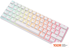 Клавиатура Royal Kludge RK61 NEW RGB (БЕЛЫЙ, RK BROWN) (72753)