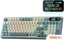 Клавиатура Royal Kludge RK-S98 RGB SKY BLUE (RK PALE GREEN) (72746)